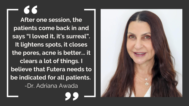 Futera rf fractional machine testimonial for leading medical professional
