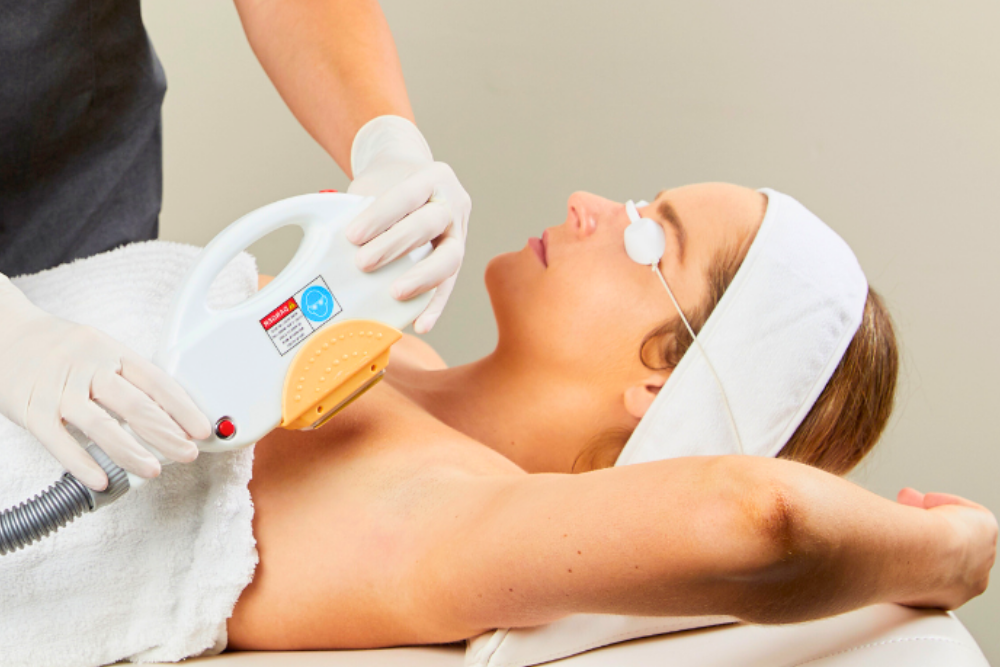IPL MACHINES underarm treatment